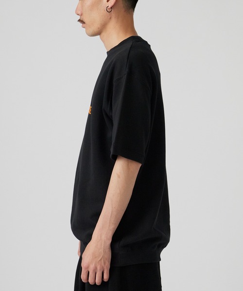 POET MEETS DUBWISE（ポエットミーツダブワイズ）の「POET MEETS DUBWISE/ポエットミーツダブワイズ PMD LOGO BACKPILE SWEAT T-Shirt スウェットTシャツ 2026年 夏 夏服（Tシャツ/カットソー・メンズ・ブラック系その他/ブラック系その他2・L/XL）」の22枚目の写真