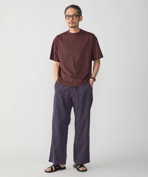 SHIPS(シップス)の「SHIPS:〈MADE IN JAPAN〉スビンギザ コットン ショートスリーブ Tシャツ(Tシャツ/カットソー・メンズ・ブラック/ホワイト/ブラウン系その他/ライトグレー・MEDIUM/SMALL/LARGE)」の14枚目の写真