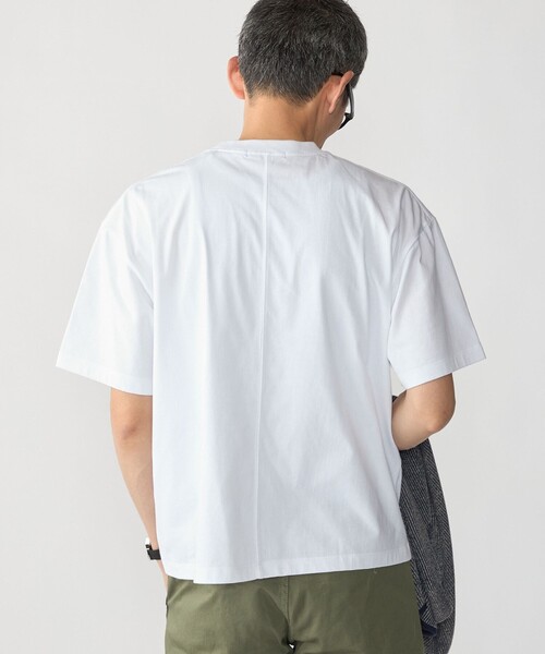 SHIPS(シップス)の「SHIPS:〈MADE IN JAPAN〉スビンギザ コットン ショートスリーブ Tシャツ(Tシャツ/カットソー・メンズ・ブラック/ホワイト/ブラウン系その他/ライトグレー・MEDIUM/SMALL/LARGE)」の21枚目の写真