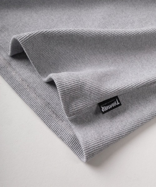 THRASHER(スラッシャー)の「【70】【THRASHER/スラッシャー】ワンポイント刺繍 リブ編み ヘンリーネックTシャツ/ヘビーウェイト/ユニセックス(Tシャツ/カットソー・メンズ・グレー/ブラック/ホワイト・S/L/M)」の11枚目の写真