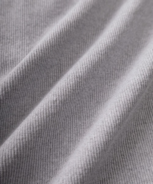 THRASHER(スラッシャー)の「【70】【THRASHER/スラッシャー】ワンポイント刺繍 リブ編み ヘンリーネックTシャツ/ヘビーウェイト/ユニセックス(Tシャツ/カットソー・メンズ・グレー/ブラック/ホワイト・S/L/M)」の5枚目の写真