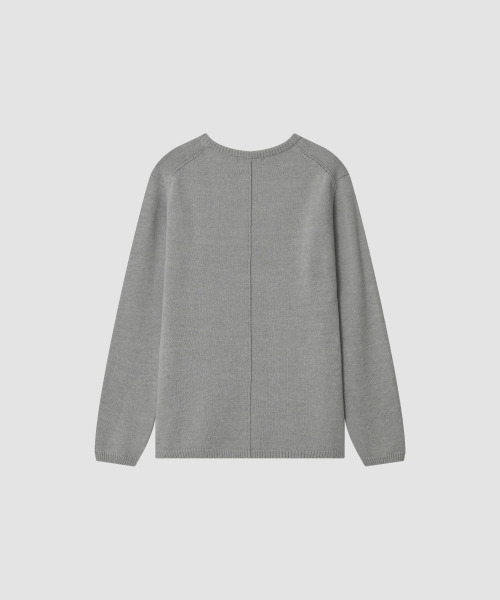 THE LILLE（ザ リル）の「Clair U-Neck Knit_Gray（ニット/セーター・レディース・その他・FREE）」の3枚目の写真