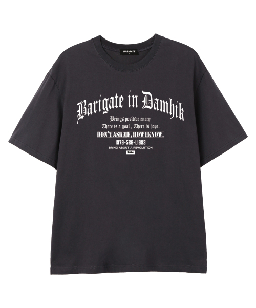 BARIGATE（バリゲート）の「L1993 半袖Tシャツ (BS026) チャコール（Tシャツ/カットソー・メンズ・その他・SMALL/MEDIUM/LARGE/X-LARGE/XX-LARGE）」の3枚目の写真