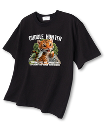 エクスプローリングオーバーサイズ半袖Tシャツブラック