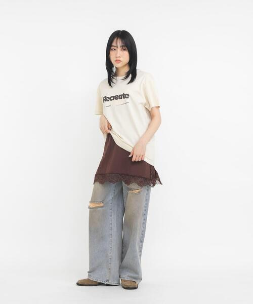 KBF(ケイビーエフ)の「マッドクラッシュデニム(デニムパンツ・レディース・カーキ/ブルー・36/38)」の18枚目の写真