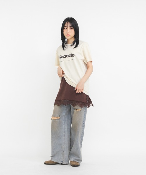 KBF（ケイビーエフ）の「マッドクラッシュデニム（デニムパンツ・レディース・カーキ/ブルー・36/38）」の16枚目の写真
