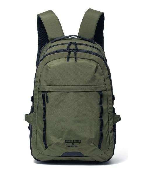 BEAMS DESIGN(ビームス デザイン)の「BEAMS DESIGN(ビームスデザイン) Roughly バックパック(バックパック/リュック・メンズ・ネイビー/パープル/カーキ/ブラック・FREE)」の3枚目の写真