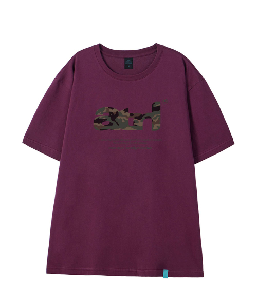ASTRAL PROJECTION（アストラルプロジェクション）の「[ATRL カモ]コットンルーズフィット半袖Tシャツ_プラムパープル（Tシャツ/カットソー・メンズ・その他・L/XL/XXL/M）」の2枚目の写真