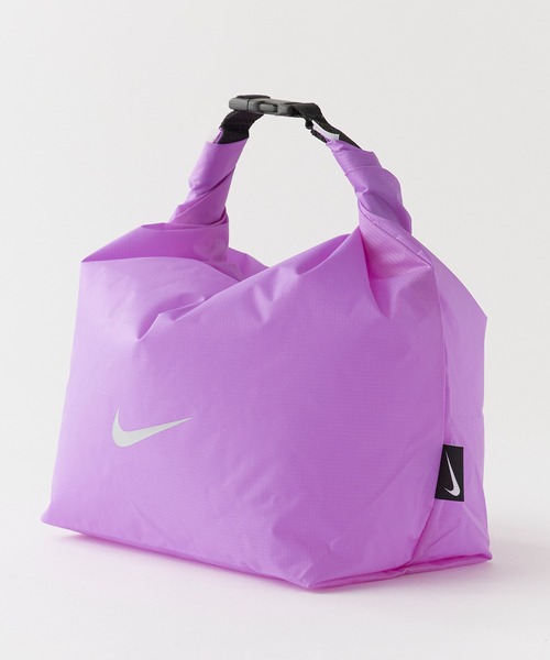 NIKE(ナイキ)の「NIKE/ナイキ SS26 ウォータープルーフバッグ ブランドロゴ リップストップナイロン 2026年 夏 夏服(ハンドバッグ・メンズ・ブラック/パープル/レッド/ブルー/ミント・FREE)」の7枚目の写真