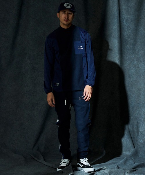 ACANTHUS(アカンサス)の「mlt5696-Split Mockneck L-S Top モックネックトップ(MA2658)(Tシャツ/カットソー・メンズ・ブラック/チャコール/ネイビー・XL/L/M/S)」の7枚目の写真