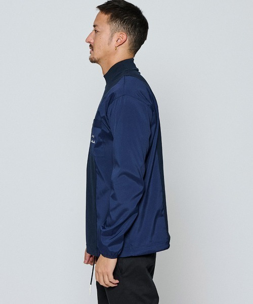 ACANTHUS(アカンサス)の「mlt5696-Split Mockneck L-S Top モックネックトップ(MA2658)(Tシャツ/カットソー・メンズ・ブラック/チャコール/ネイビー・XL/L/M/S)」の9枚目の写真