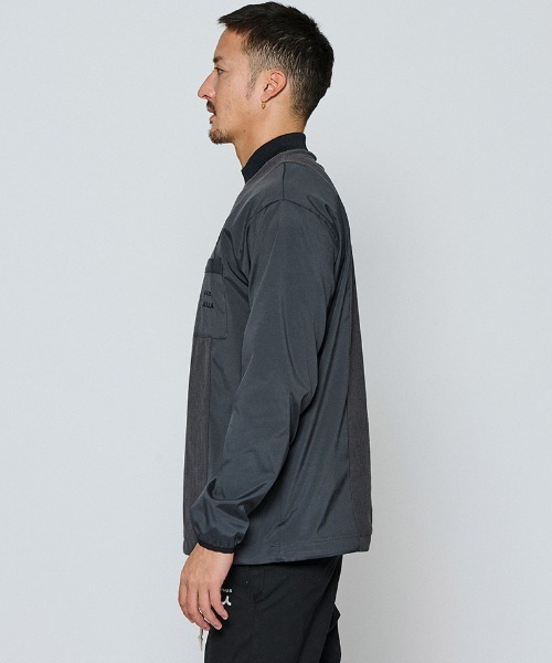 ACANTHUS(アカンサス)の「mlt5696-Split Mockneck L-S Top モックネックトップ(MA2658)(Tシャツ/カットソー・メンズ・ブラック/チャコール/ネイビー・XL/L/M/S)」の12枚目の写真
