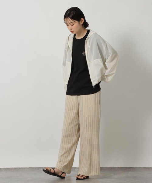 LAKOLE(ラコレ)の「刺繍ロゴTEE / 671505(Tシャツ/カットソー・レディース・チャコール/アイボリー/ブラック・FREE)」の9枚目の写真