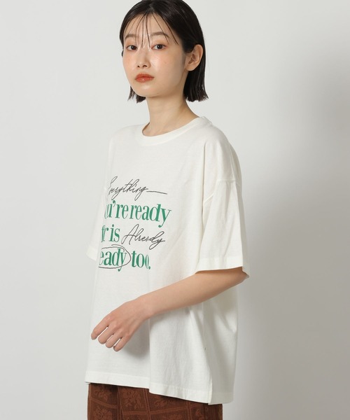 LAKOLE(ラコレ)の「刺繍ロゴTEE / 671505(Tシャツ/カットソー・レディース・チャコール/アイボリー/ブラック・FREE)」の15枚目の写真