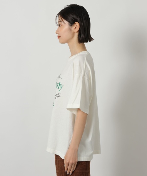 LAKOLE(ラコレ)の「刺繍ロゴTEE / 671505(Tシャツ/カットソー・レディース・チャコール/アイボリー/ブラック・FREE)」の20枚目の写真
