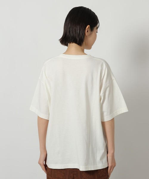 LAKOLE(ラコレ)の「刺繍ロゴTEE / 671505(Tシャツ/カットソー・レディース・チャコール/アイボリー/ブラック・FREE)」の21枚目の写真