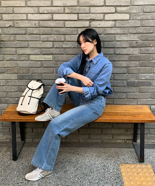 LENEE B(レニービー)の「スリングバックパックキャンバスブラック(バックパック/リュック・レディース・その他・FREE)」の3枚目の写真