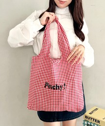 【A4収納可】ロゴマルシェトートバッグ