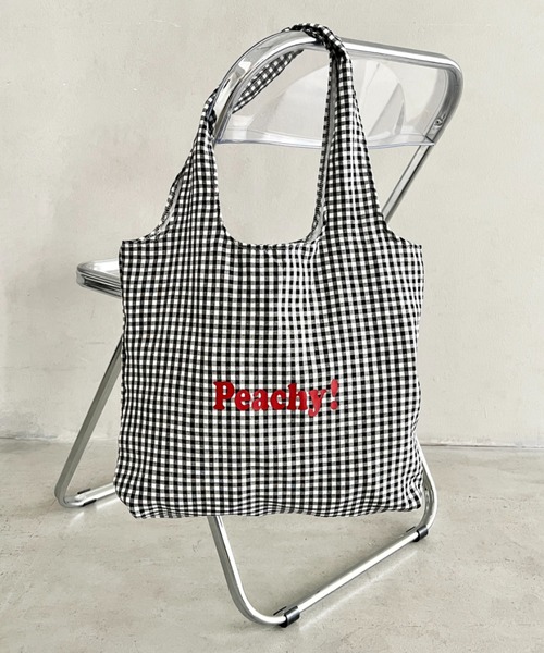 wears(ウェアーズ)の「【A4収納可】ロゴマルシェトートバッグ(トートバッグ・レディース・ブルー/ホワイト/ブラック/グリーン/グレー/レッド・FREE)」の20枚目の写真