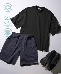 MAISON CLUB（メゾンクラブ）の「【MAISON CLUB】Utility Rash Set (Tee & Shorts)　/　ユーティリティラッシュガードセット / Tシャツ・ショーツ　速乾・接触冷感・UVカット素材（ラッシュガード）」