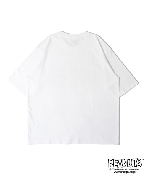 PEANUTS(ピーナッツ)の「JOHNBULL- PEANUTS SNOOPY T(Tシャツ/カットソー・メンズ・ブラック/ホワイト・M/L)」の7枚目の写真