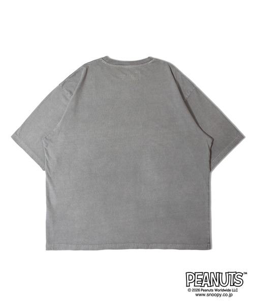 PEANUTS(ピーナッツ)の「JOHNBULL- PEANUTS SNOOPY T(Tシャツ/カットソー・メンズ・ブラック/ホワイト・M/L)」の6枚目の写真