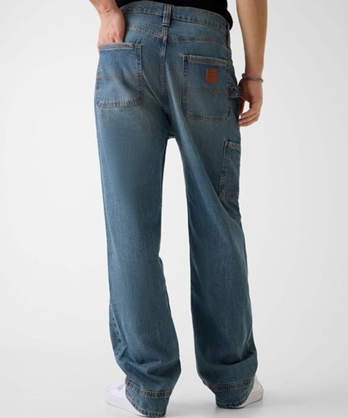 GUESS JEANS(ゲスジーンズ)の「GUESS JEANS/ゲスジーンズ GJ CLASSIC TINTED MEDIUM WASH デニムパンツ ジーンズ ジーパン 2026年 夏 夏服 秋服(デニムパンツ・メンズ・ブルー・32/30/34)」の3枚目の写真