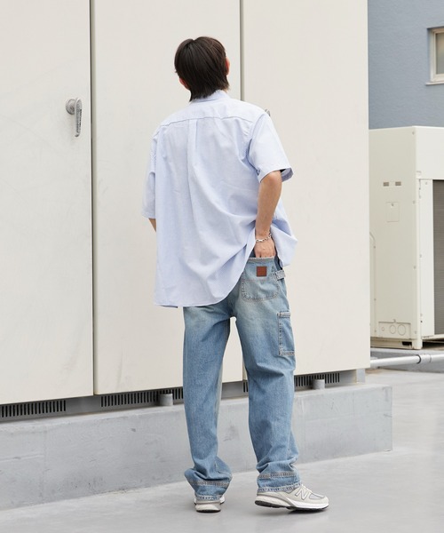 GUESS JEANS(ゲスジーンズ)の「GUESS JEANS/ゲスジーンズ GJ CLASSIC TINTED MEDIUM WASH デニムパンツ ジーンズ ジーパン 秋 秋服 2026年秋冬(デニムパンツ・メンズ・ブルー・32/30/34)」の17枚目の写真