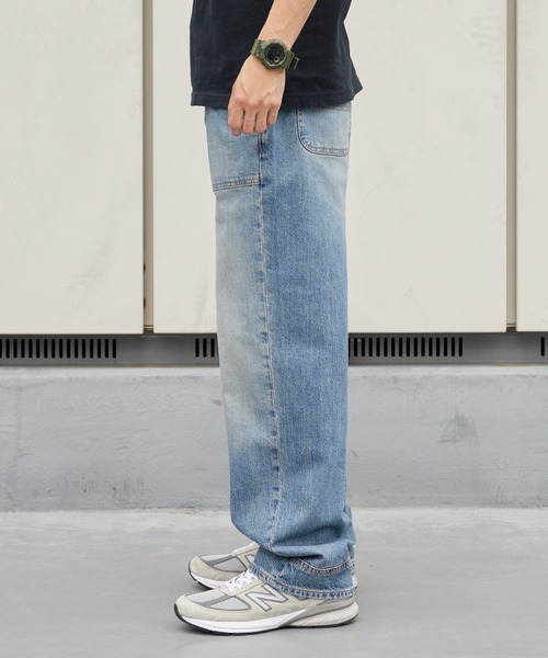 GUESS JEANS(ゲスジーンズ)の「GUESS JEANS/ゲスジーンズ GJ CLASSIC TINTED MEDIUM WASH デニムパンツ ジーンズ ジーパン 秋 秋服 2026年秋冬(デニムパンツ・メンズ・ブルー・32/30/34)」の19枚目の写真