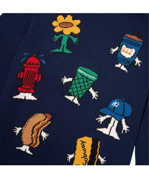 ONLY NY（オンリーニューヨーク）の「【Only NY】オンリーニューヨーク Community of New York Sweater（ニット/セーター・メンズ・ネイビー・MEDIUM）」の3枚目の写真