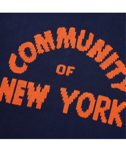 ONLY NY（オンリーニューヨーク）の「【Only NY】オンリーニューヨーク Community of New York Sweater（ニット/セーター・メンズ・ネイビー・MEDIUM）」の4枚目の写真