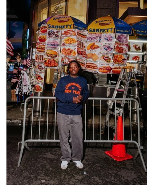 ONLY NY（オンリーニューヨーク）の「【Only NY】オンリーニューヨーク Community of New York Sweater（ニット/セーター・メンズ・ネイビー・MEDIUM）」の5枚目の写真