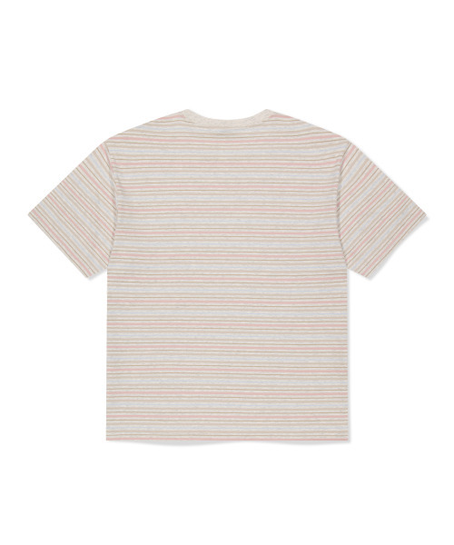 WKNDRS(ウィーキャンドース)の「STRIPED T-SHIRT (OATMEAL)(Tシャツ/カットソー・レディース・その他・SMALL/MEDIUM/LARGE/X-LARGE)」の2枚目の写真