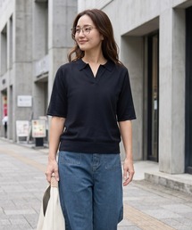 ニット 薄手」に該当するレディースのTシャツ/カットソーファッション