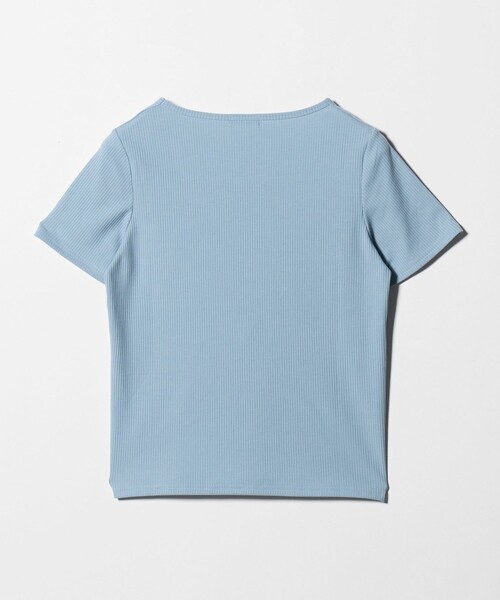A DAY IN THE LIFE UNITED ARROWS(アデイインザライフユナイテッドアローズ)の「ラッセルストライプ スクエアネックカットソー <A DAY IN THE LIFE>(Tシャツ/カットソー・レディース・ブラック/ライトグレー/ライトブルー・FREE)」の17枚目の写真