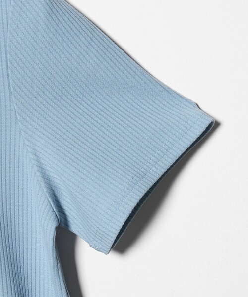 A DAY IN THE LIFE UNITED ARROWS(アデイインザライフユナイテッドアローズ)の「ラッセルストライプ スクエアネックカットソー <A DAY IN THE LIFE>(Tシャツ/カットソー・レディース・ブラック/ライトグレー/ライトブルー・FREE)」の19枚目の写真
