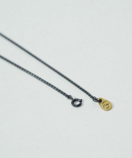 EGO TRIPPING(エゴトリッピング)の「an2099-DRAGONSCALES NECKLACE ネックレス(696651)(ネックレス・メンズ・シルバー/ブラック・L/M/S)」の6枚目の写真