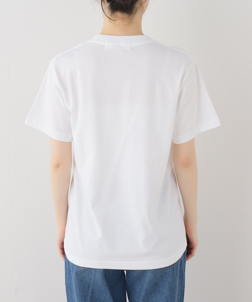 B.C STOCK（ベーセーストック）の「ANGE IN DISGUISE / アンジ イン ディスガイズ Manhattan Beach Brooklyn NYC（Tシャツ/カットソー・レディース・ホワイト・FREE）」の2枚目の写真