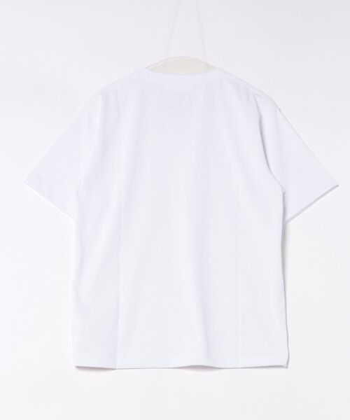 UNIIT(ユニット)の「【HEAT BLOCKER/ヒートブロッカー】【まるで着る日傘!遮熱&UVカット】コットンライク VネックTシャツ 吸水速乾 アンチピリング イージーケア ユニセックス(Tシャツ/カットソー・メンズ・チャコールグレー/ホワイト/ブラック・MEDIUM/X-LARGE/LARGE)」の4枚目の写真