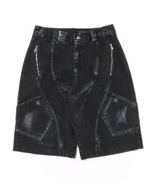ERINAIE/エリナイエ/DISTRESSED PANEL BERMUDA PANT