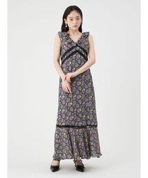 【LILY BROWN×ANNA SUI】フラワープリントワンピース