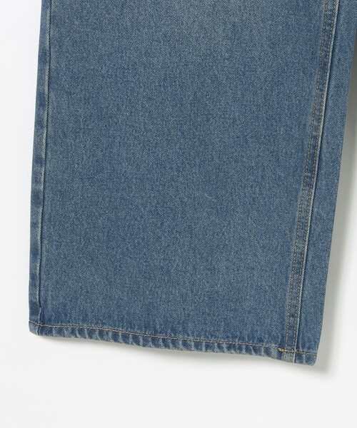 BEAMS HEART(ビームスハート)の「ワイド ストレート デニム パンツ(デニムパンツ・レディース・ネイビー/ブルー・SMALL/MEDIUM)」の3枚目の写真