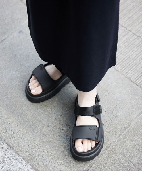 UGG(アグ)の「《追加3》UGG/アグ GoldenGlow Sandal W(サンダル・レディース・ブラック・24cm/23cm/22cm)」の8枚目の写真