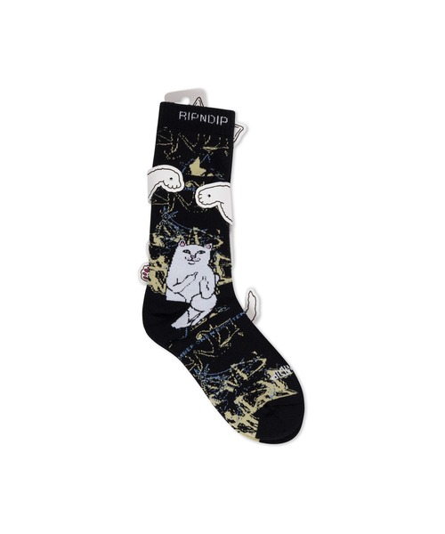 RIPNDIP(リップンディップ)の「LORD NERMAL MADNESS SOCKS(ソックス/靴下・メンズ・マルチ・FREE)」の1枚目の写真