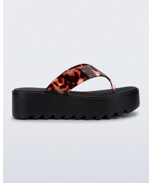 melissa(メリッサ)の「MELISSA THONG PLATFORM AD(サンダル・レディース・ブラウン/ブラック・38/37)」の7枚目の写真