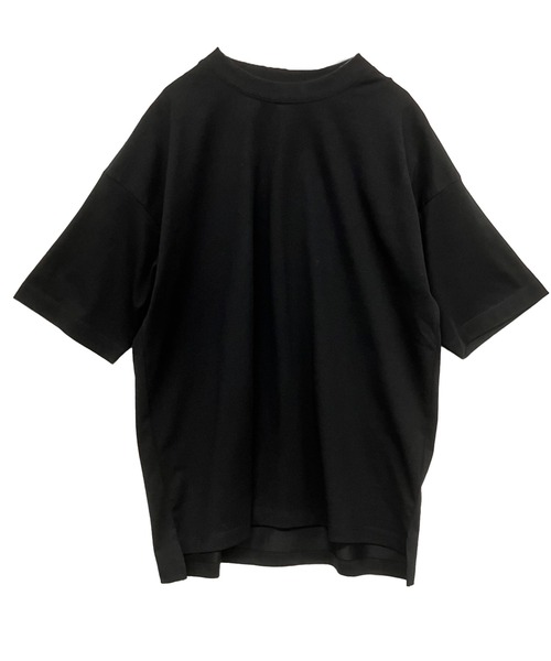 and it_(アンドイット)の「汗じみ軽減加工五分袖Tシャツ(Tシャツ/カットソー・レディース・グレイッシュベージュ/ブラック/アイボリー・M-L)」の10枚目の写真