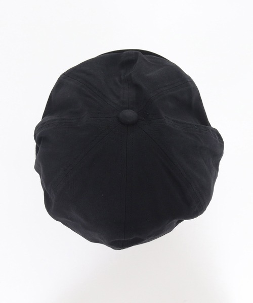 CAMBIO(カンビオ)の「mko13739-Classic Canvas Big Casquette キャスケット(OP-262-BO014)(キャスケット・メンズ・チャコール/キャメル/ブラック・FREE)」の18枚目の写真