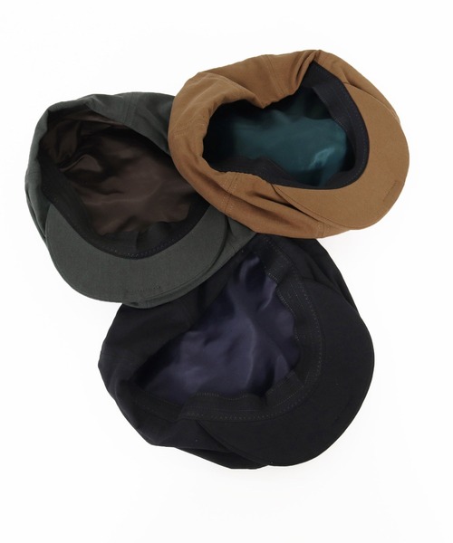 CAMBIO(カンビオ)の「mko13739-Classic Canvas Big Casquette キャスケット(OP-262-BO014)(キャスケット・メンズ・チャコール/キャメル/ブラック・FREE)」の21枚目の写真