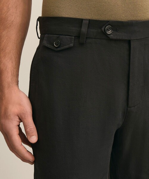 BROOKS BROTHERS(ブルックスブラザーズ)の「リネン/コットン プレーンフロントパンツ Regular(その他パンツ・メンズ・ブラック・33inch/30inch/35inch/32inch/31inch)」の4枚目の写真