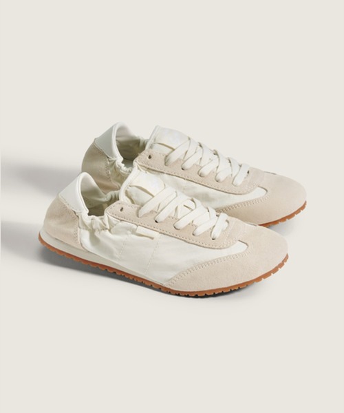 VANS(バンズ)の「スーパーロープロ バレエ ライト / SLP Collapse MARSHMALLOW VN000Z6XCDA1(バレエシューズ・メンズ・オフホワイト・4/6/6.5/5/7/7.5/5.5/4.5)」の2枚目の写真